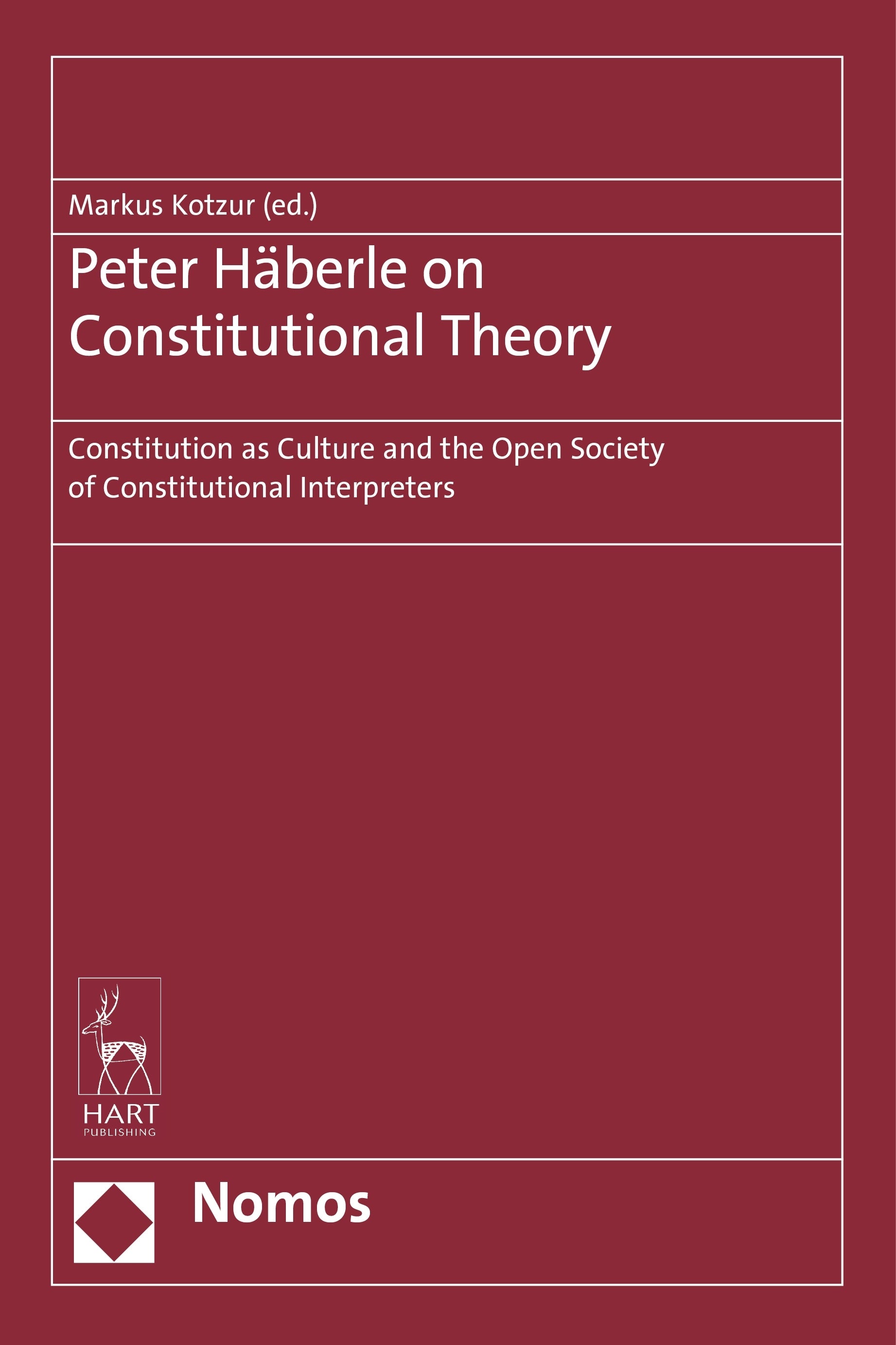 Peter Häberle on Constitutional Theory