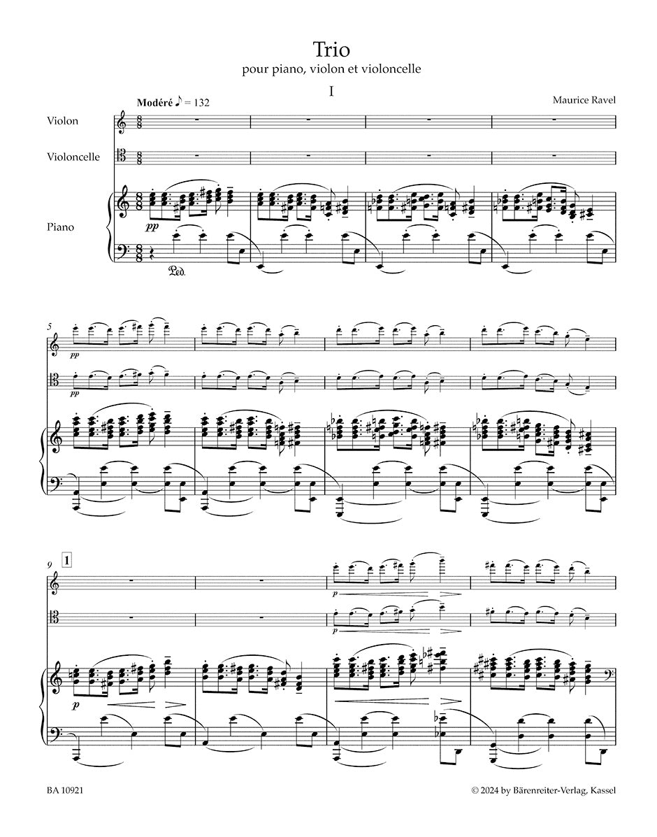 Trio for Piano, Violin and Violoncello