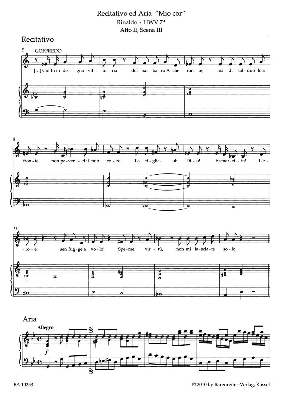 Opera Arias for Mezzo-Soprano and Contralto