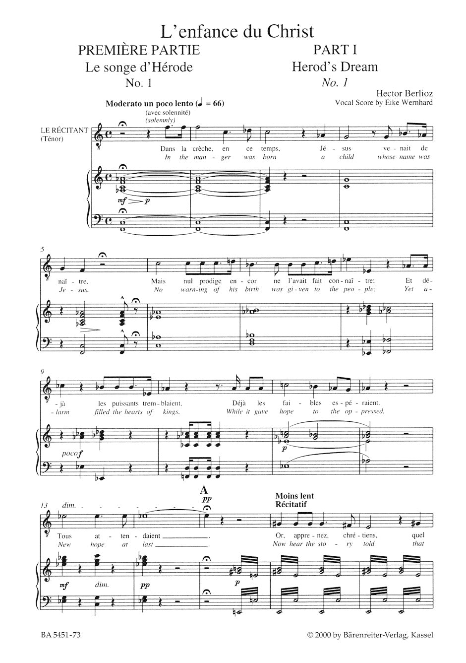 L'enfance du Christ op. 25 Hol 130