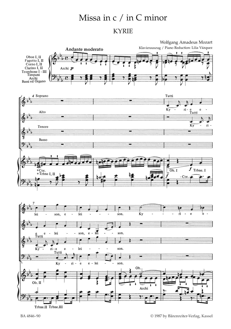 Missa in C min K. 427 (417a)