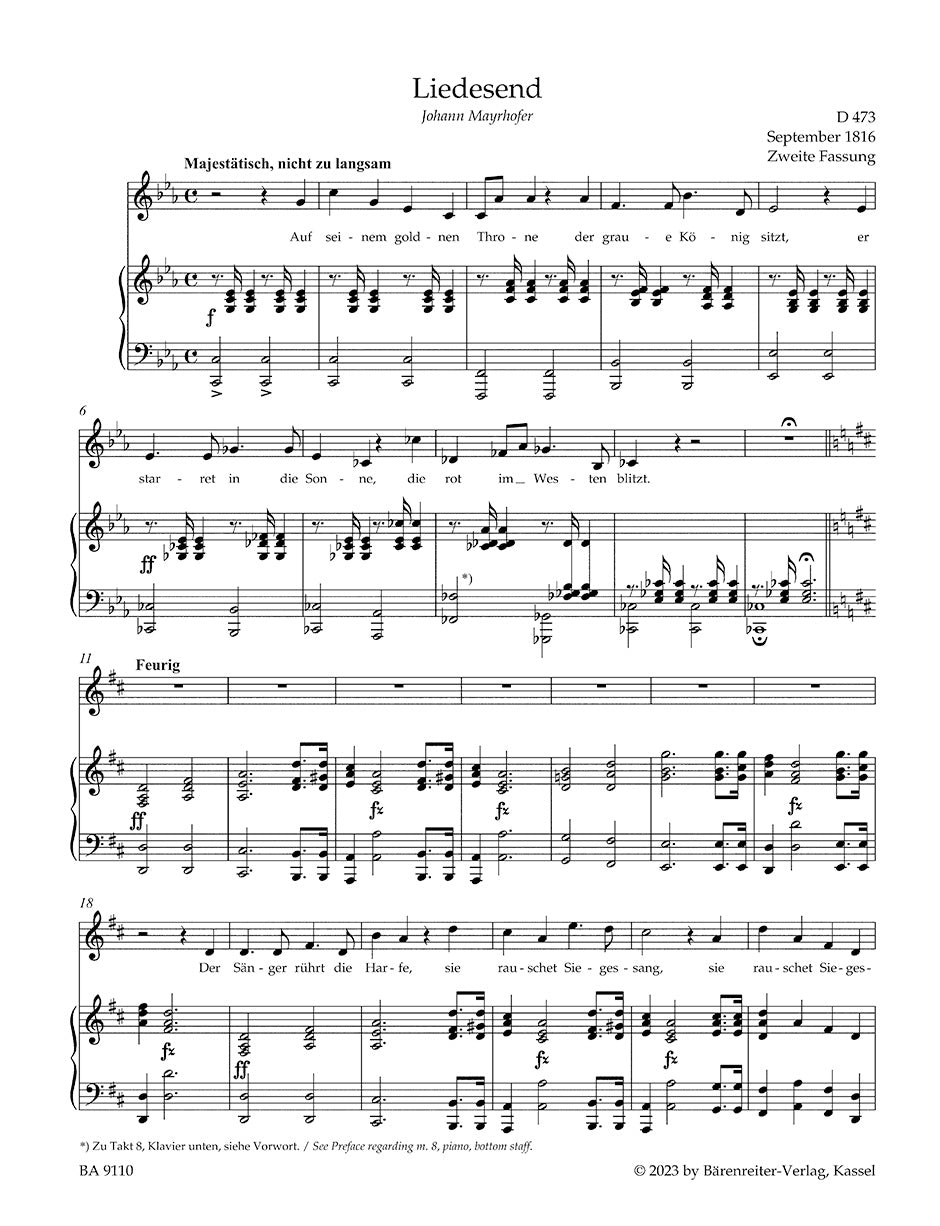 Lieder. Vol. 10 - High Voice