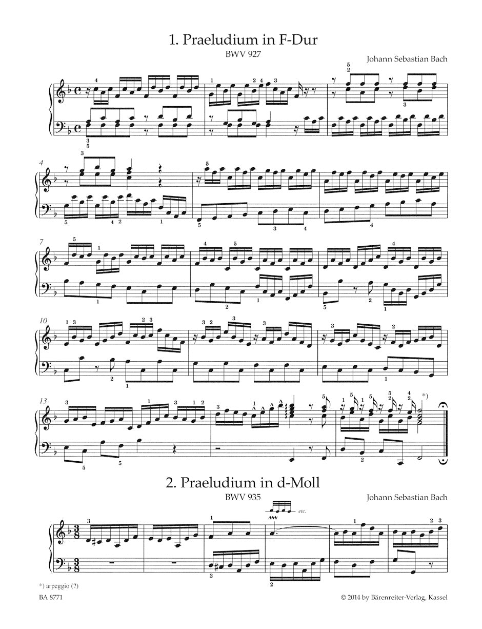 Barenreiter Piano Album.
From Handel to Ravel. 
39 Easy Originals for Piano