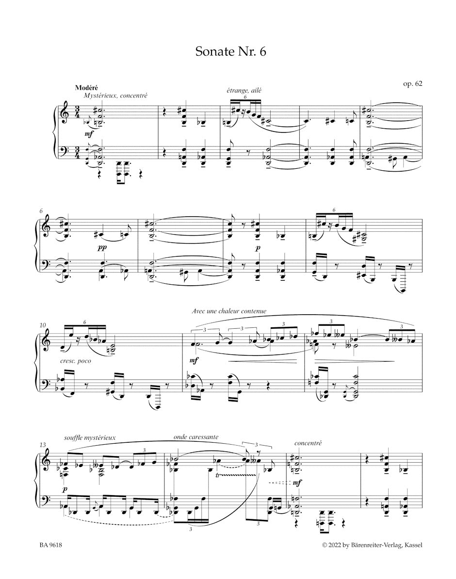 Complete Piano Sonatas Volume III Sonatas nos. 6, 7 and 8