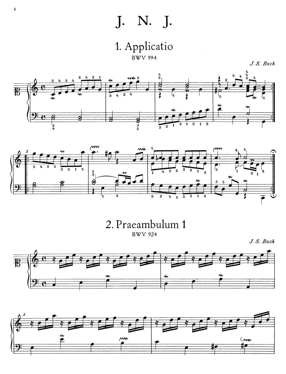 Notebook for Friedemann Bach