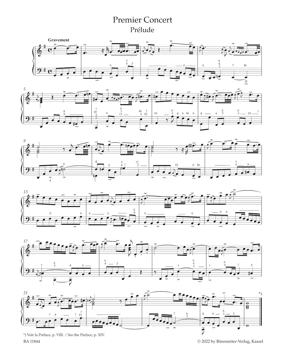 Concerts royaux (1722) for one or two Treble Instruments, Bass Viol, Bassoon and Harpsichord