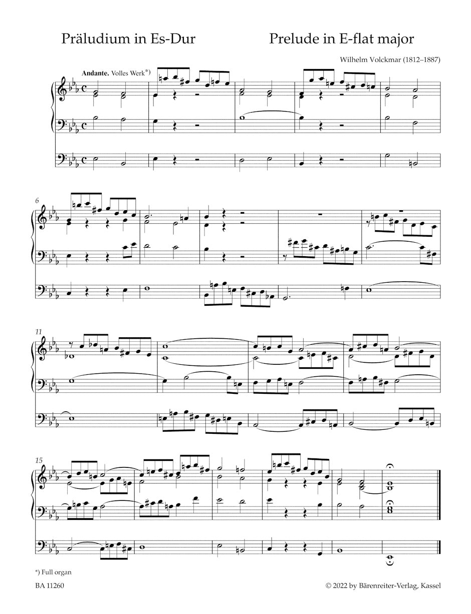 Festive Romantic Organ Music.
Easy preludes and postludes of the 19th century