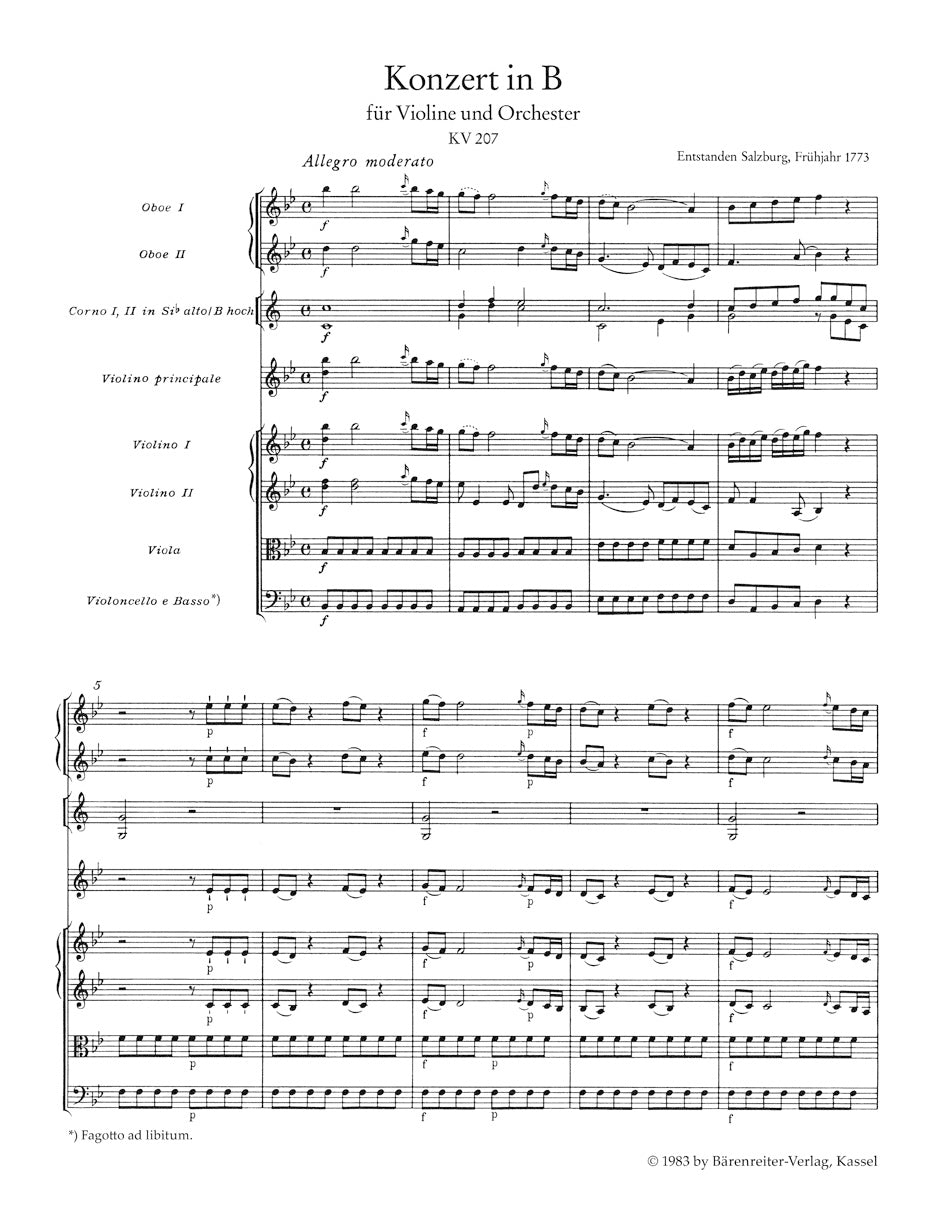 Works for Violin and Orchestra