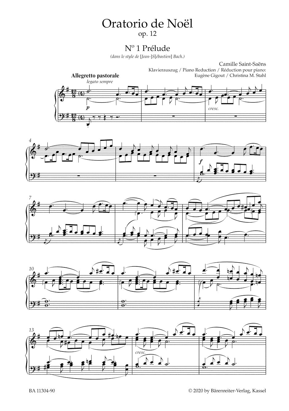 Oratorio de Noel op. 12