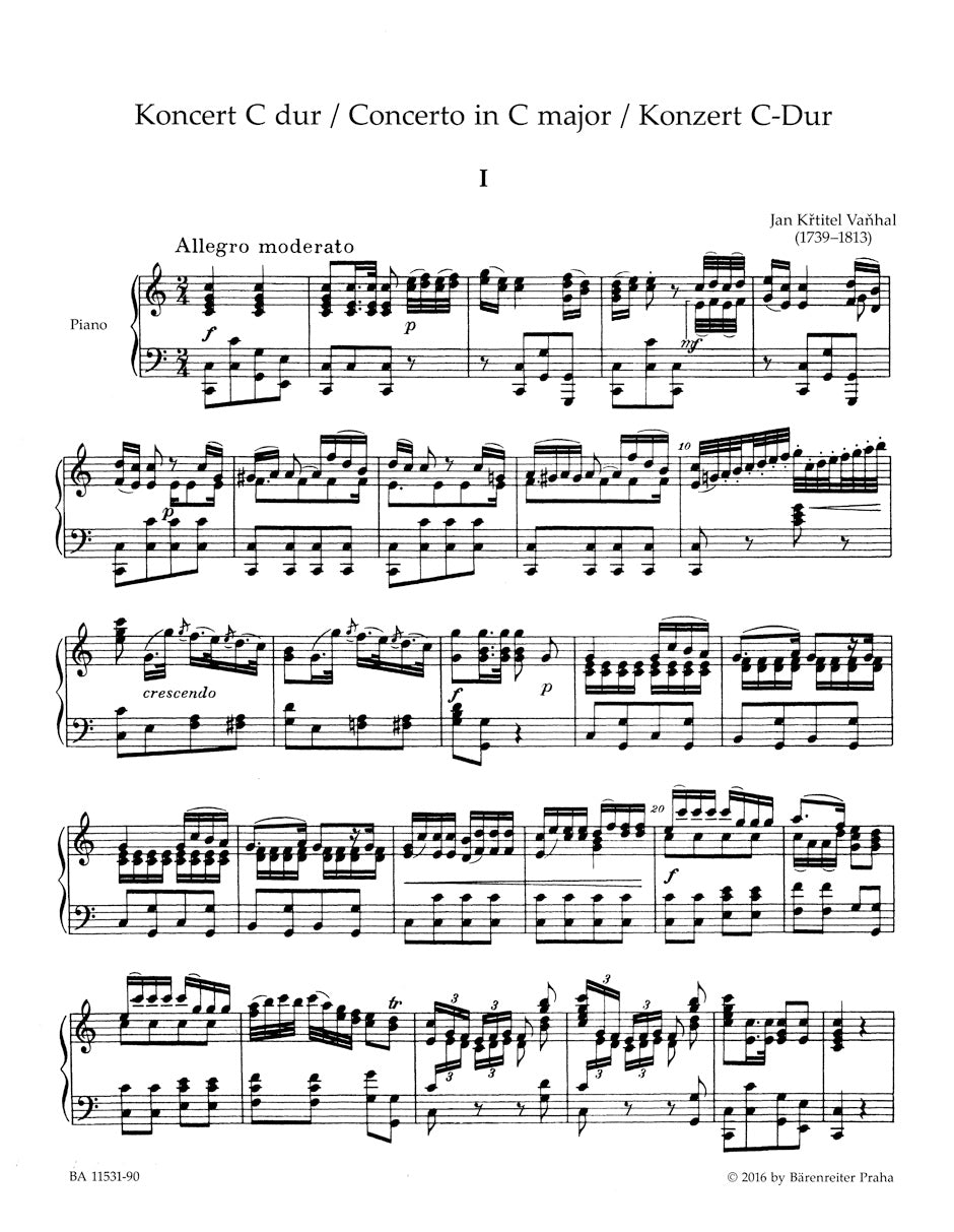 Concerto in C maj for Viola and Orchestra