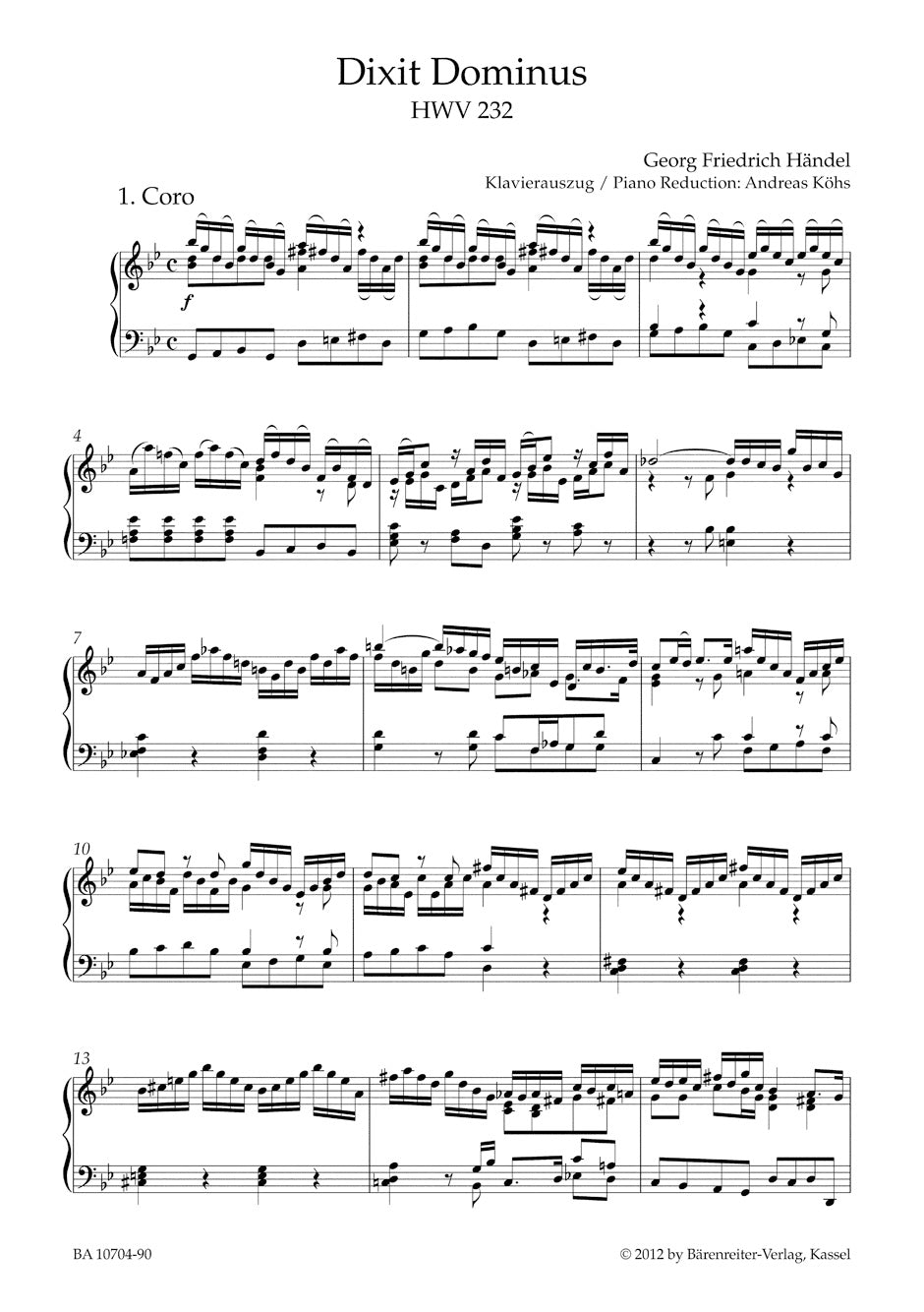 Dixit Dominus HWV 232