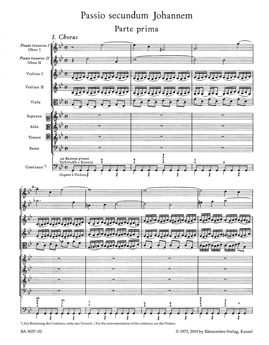 St. John Passion BWV 245