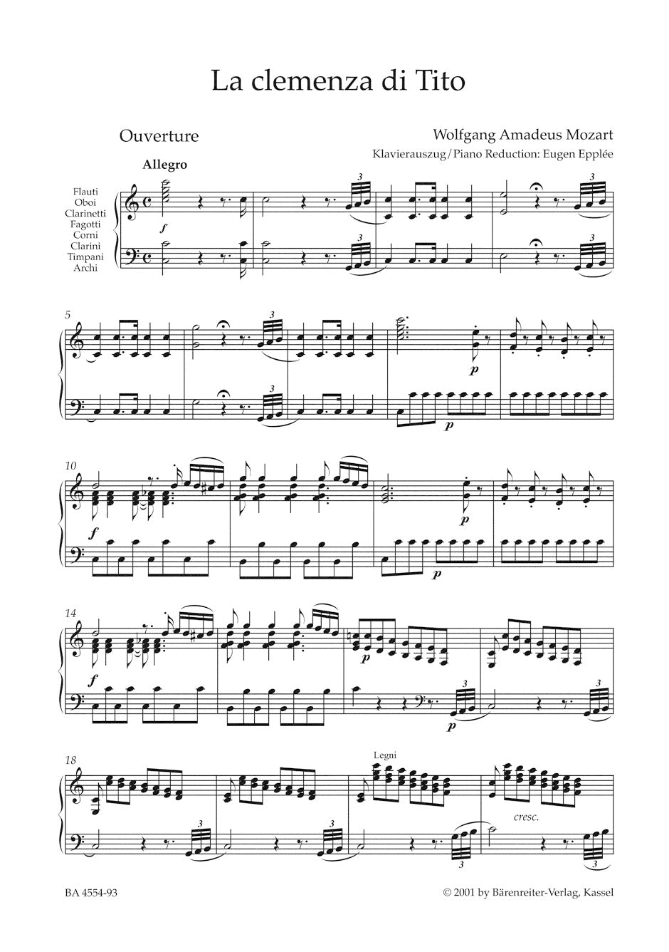 La Clemenza di Tito K. 621