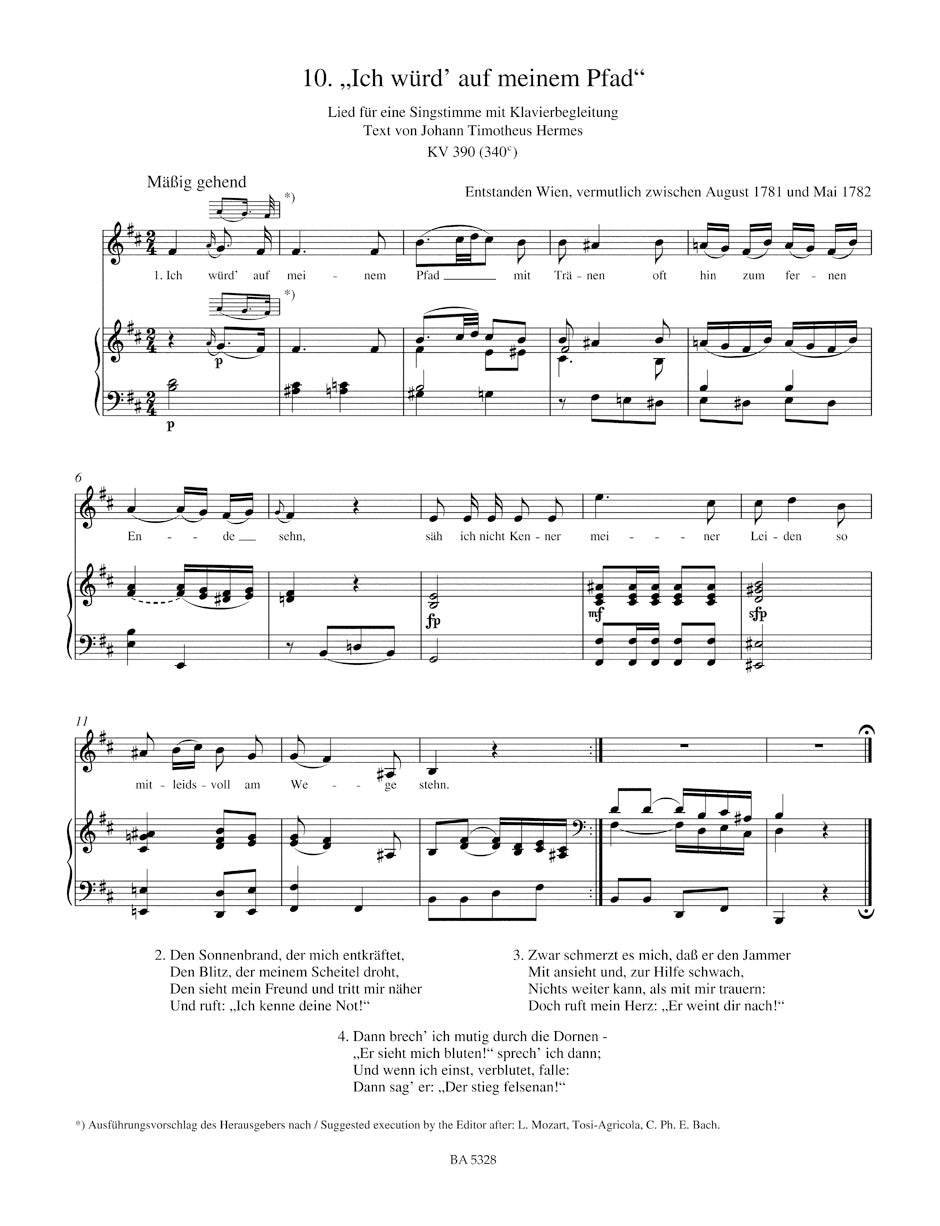 Complete Songs for Medium Voice and Piano