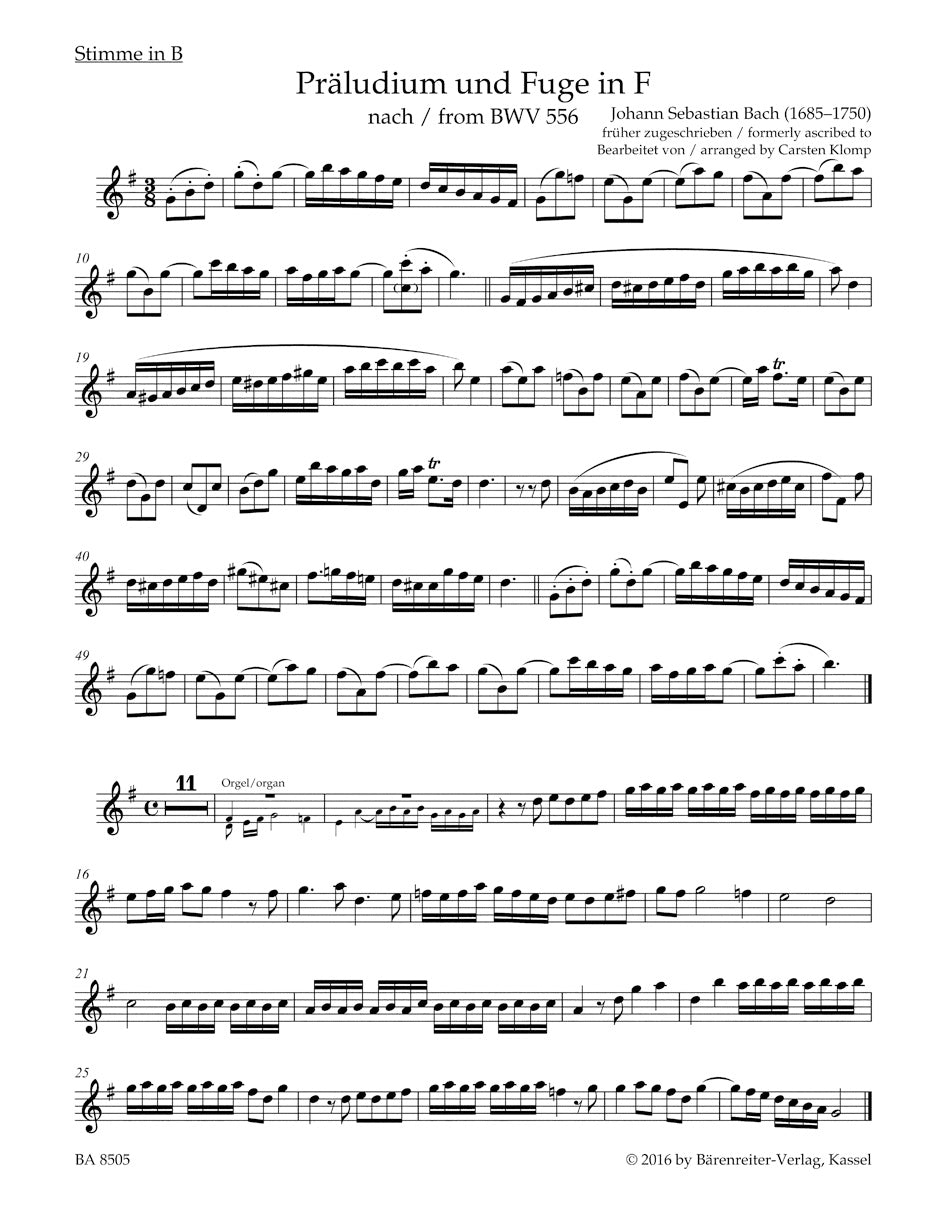 Series Organ plus one Praise and Thank / Baptism and Wedding