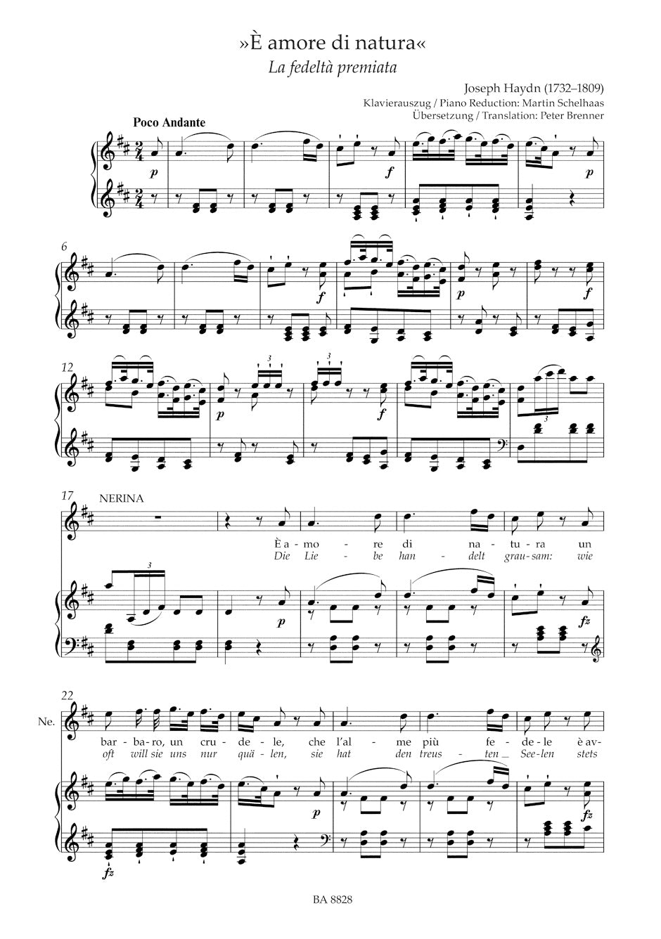 Barenreiter Opera Kaleidoscope
for Soprano