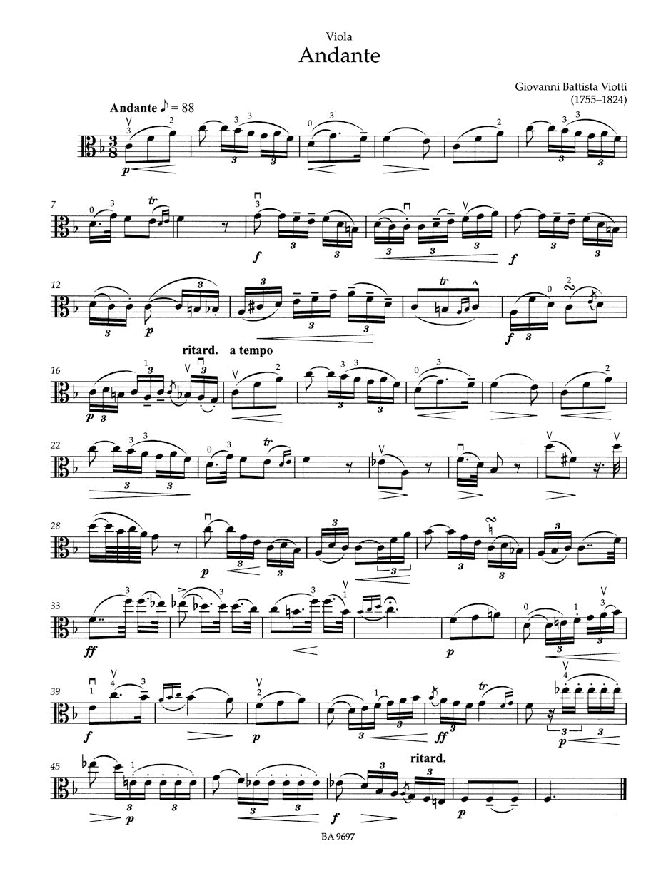 Barenreiter's Viola Collection: Concert Pieces for Viola and Piano
