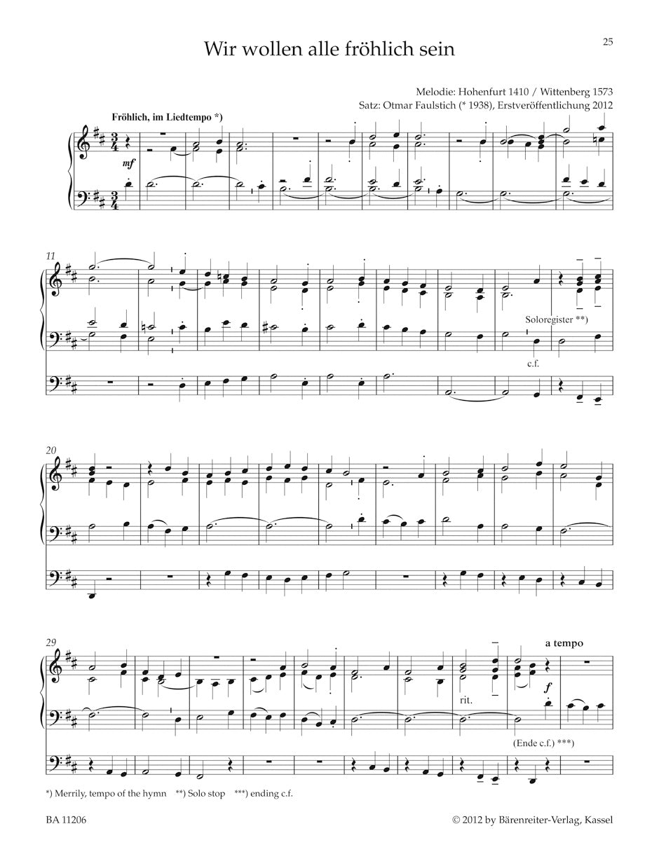 Sonntagsorgel. Easy Organ music for church services and teaching Vol. 3: Chorale Preludes